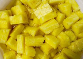 Ananas Würfel