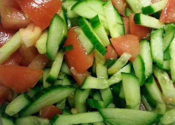 Tomaten-Gurken-Salat